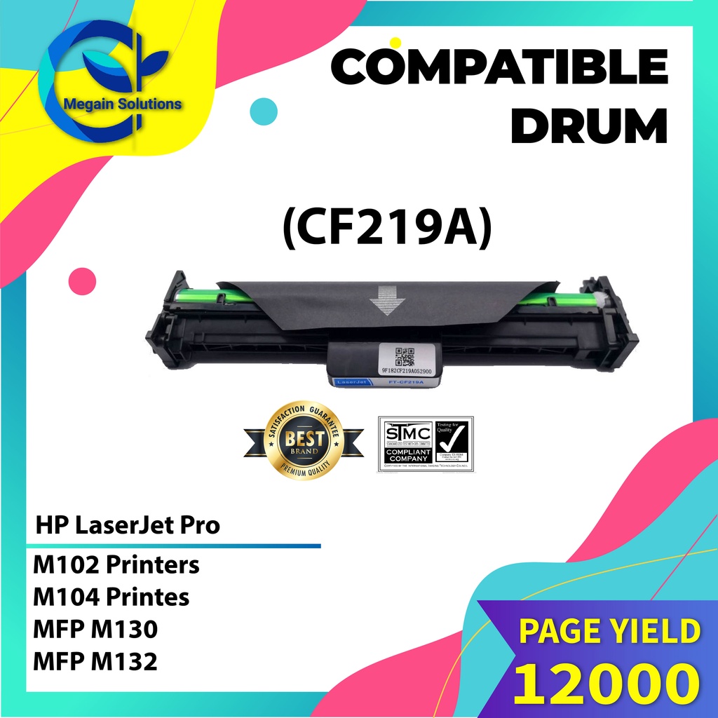 Tamburo CF219A Per HP Laserjet PRO M134A, M134, M132SNW, M132NW 12000 Copie