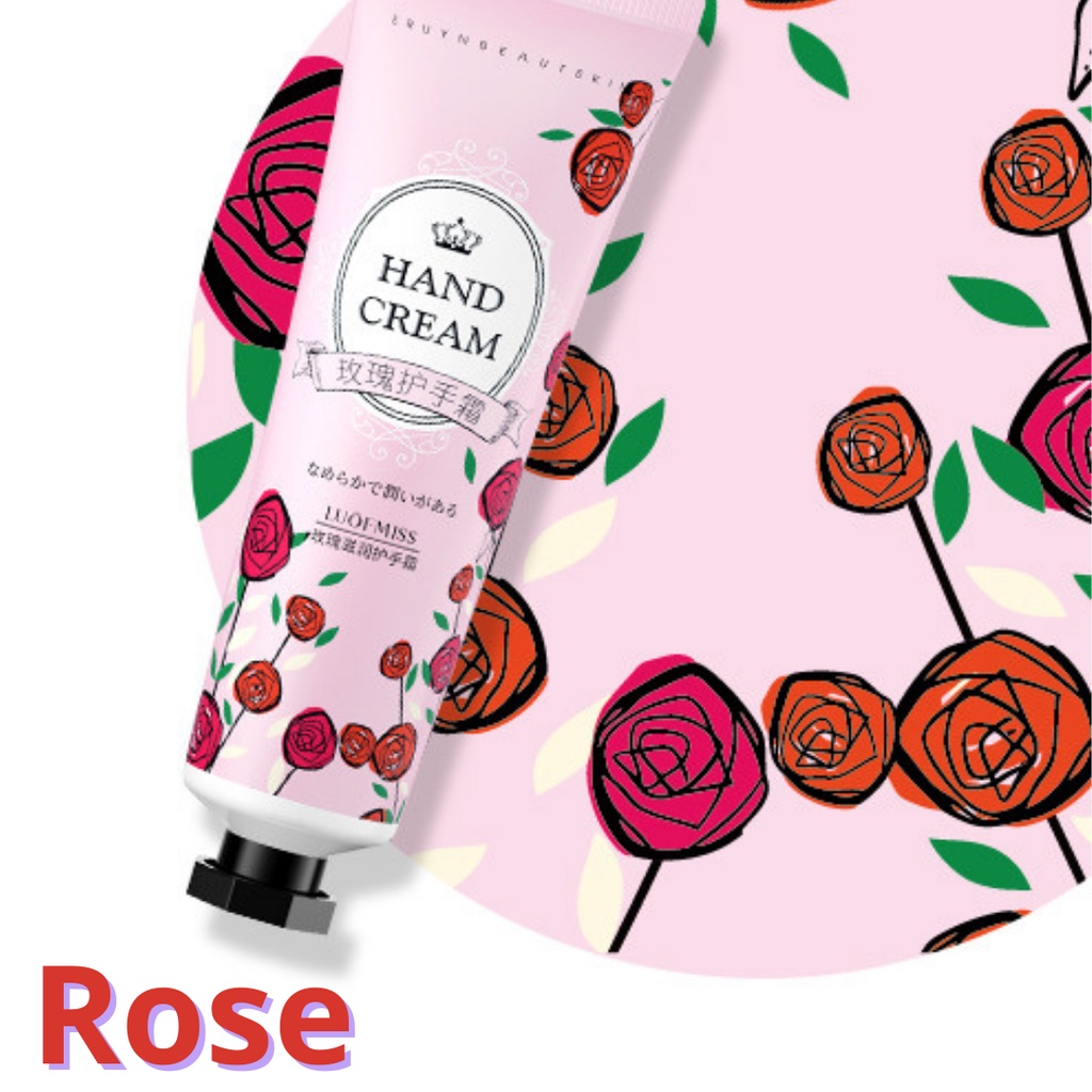 Luofmiss Plant Natural Extract Hand Cream 30g Krim Tangan Moisturizing ...