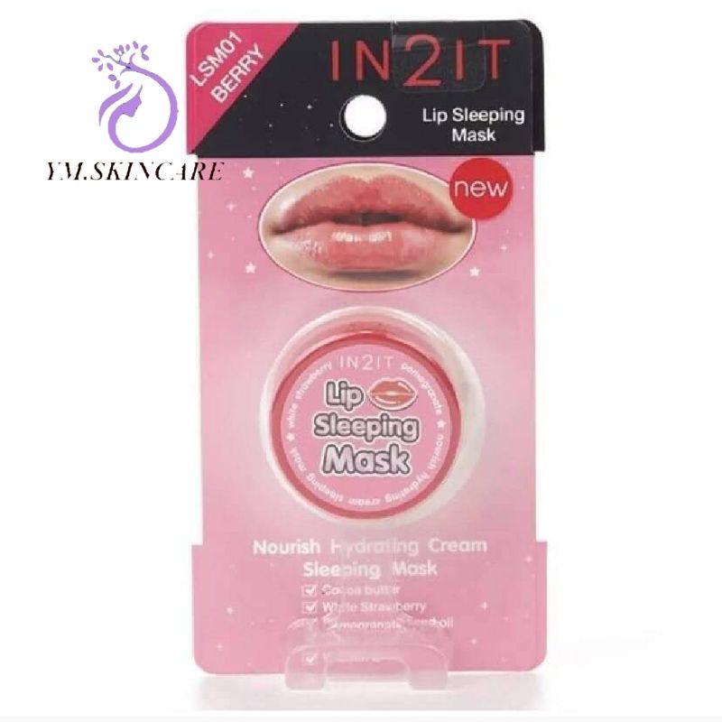 IN2IT Lip Scrub 12g / Lip Sleeping Mask 7g Shopee Malaysia