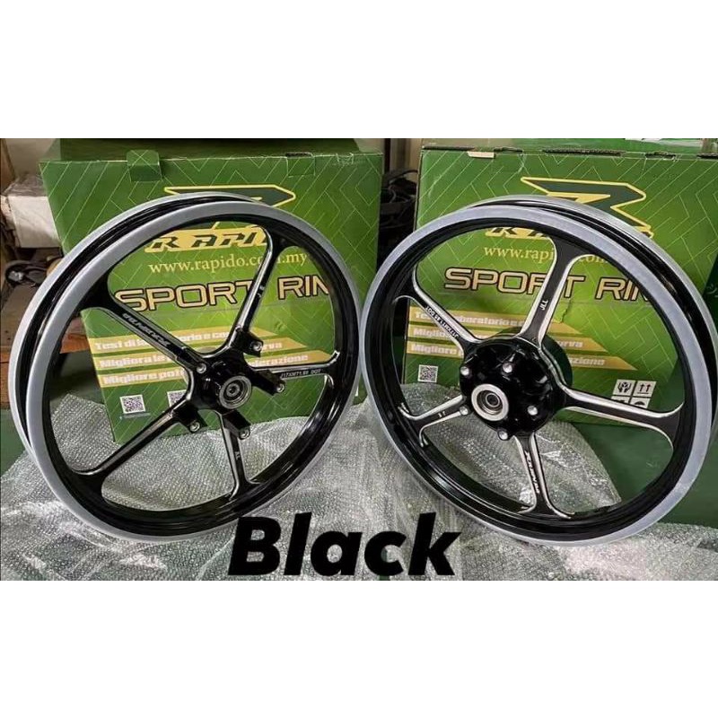 RAPIDO 525 SPORT RIM Y15ZR 💯 %ORIGINAL RAPIDO | Shopee Malaysia