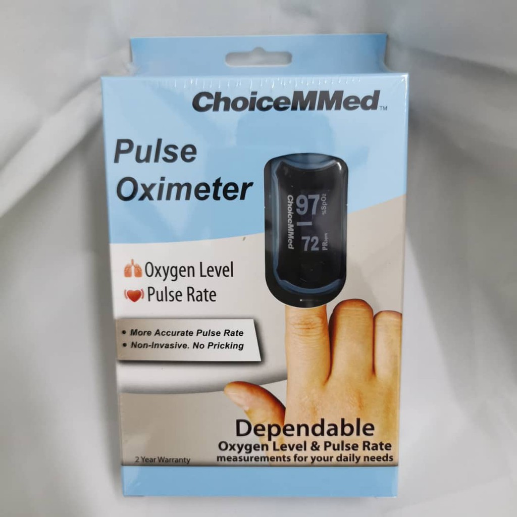 CHOICEMMED PULSE OXIMETER MD300C29 Shopee Malaysia