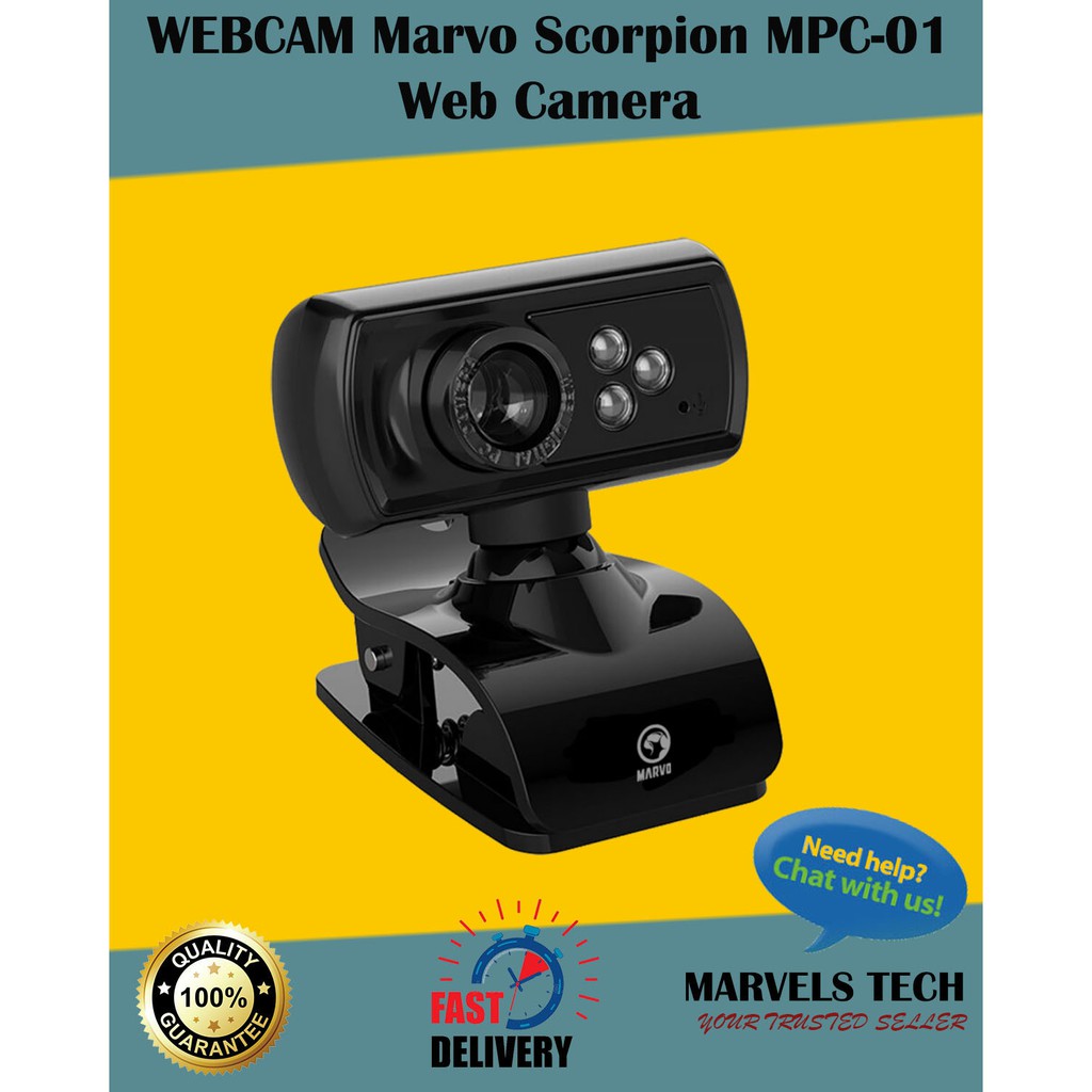 Webcam best sale marvo mpc01