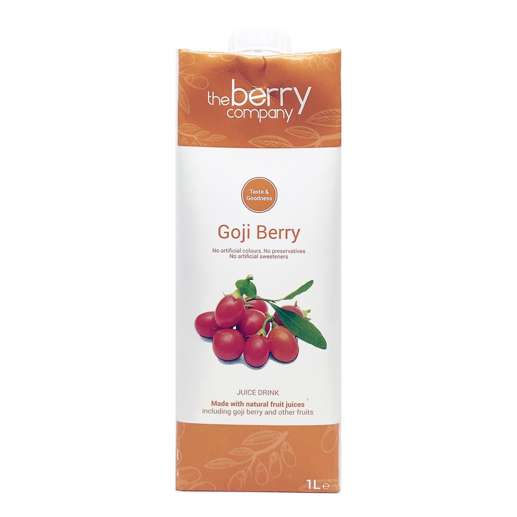 The Berry Company Goji Berry Juice 1l Juice Drink Natural Fruit Juice