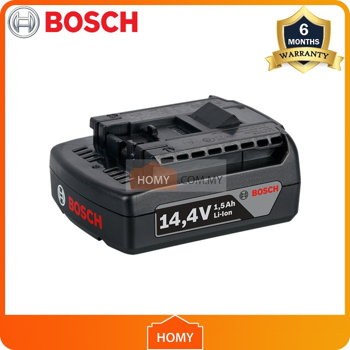 BOSCH 14.4V 1.5Ah Li Ion Battery 2607336799