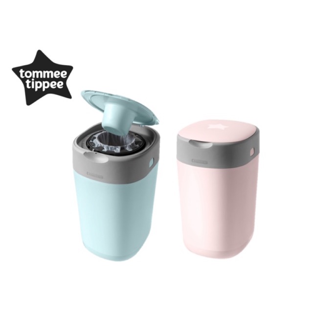Tommee Tippee Twist & Click Advanced Nappy Disposal Bin • Yuehlia