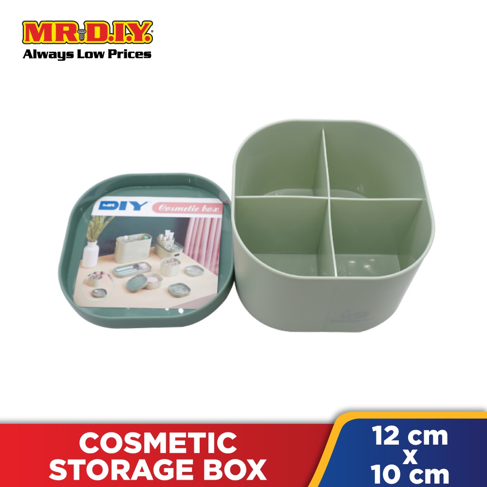(MR.DIY) 4 Compartment Multipurpose Cosmetic Storage Box X623 | Shopee ...