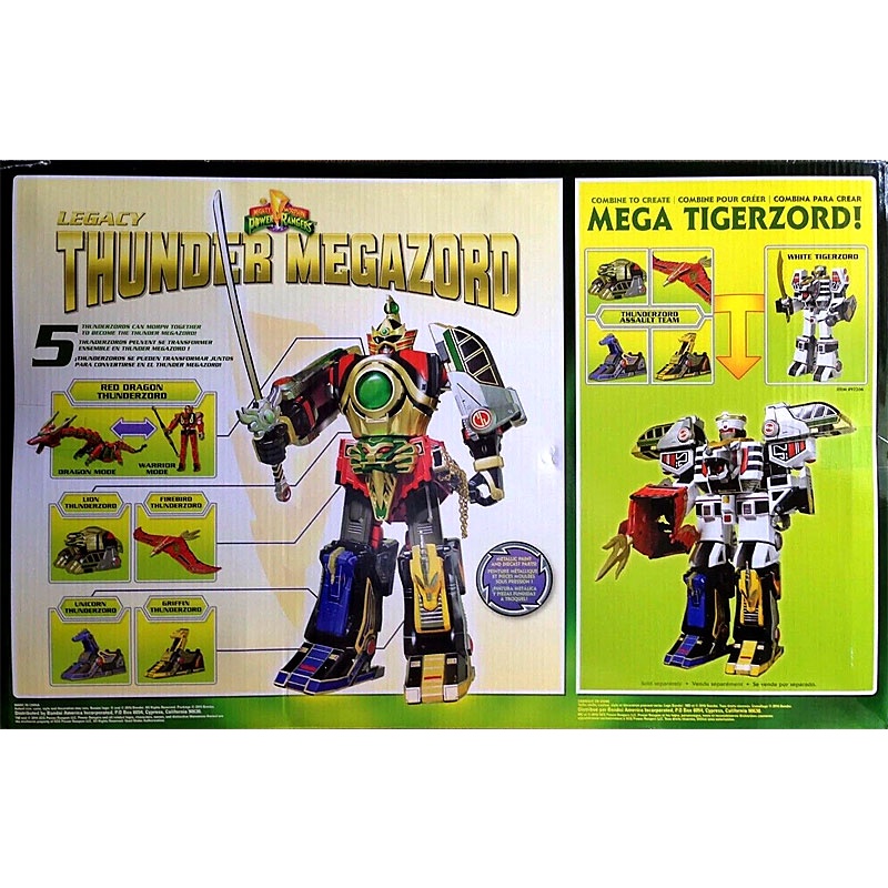 Legacy thunder 2024 megazord