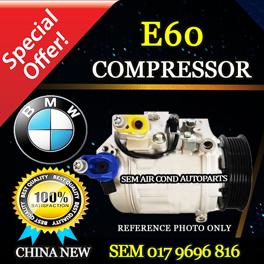 BMW E60 OEM CHINA NEW COMPRESSOR/ KOMPRESOR (CAR AIRCOND SYSTEM ...