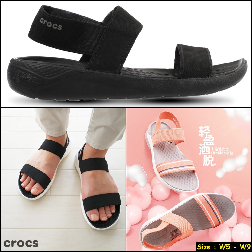 Sandal cheap crocs shopee