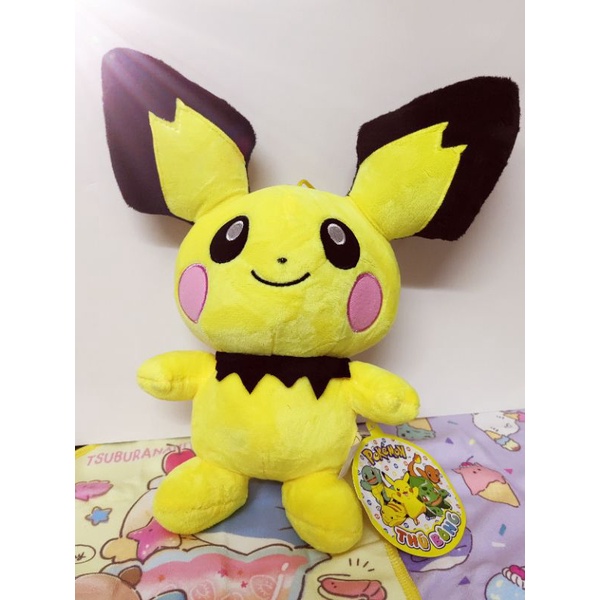 POKEMON Pikachu Anime Pichu Soft Plush Toy Doll 1 pcs Super Cute ...