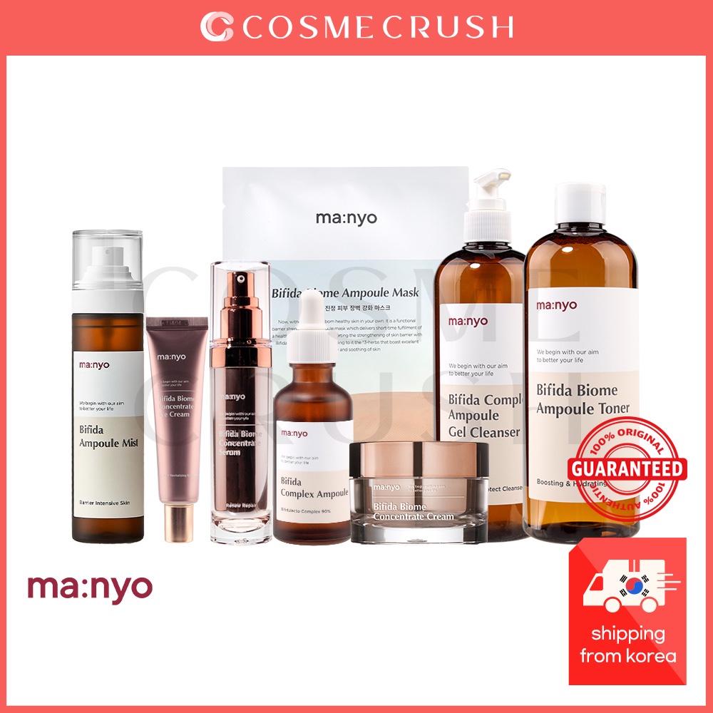 Manyo factory bifida biome complex ampoule/ ampoule toner/ ampoule mask/ concentrate serum/eye