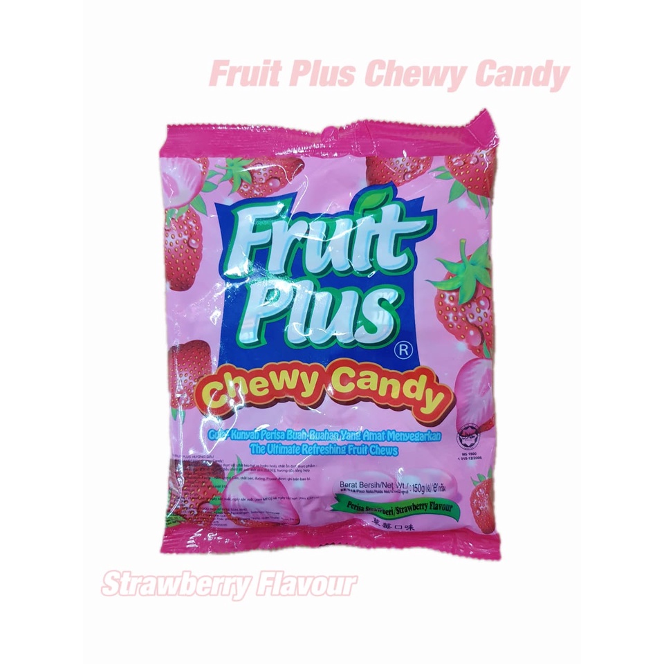 Fruit Plus Chewy Candy 150g Halal Shopee Malaysia