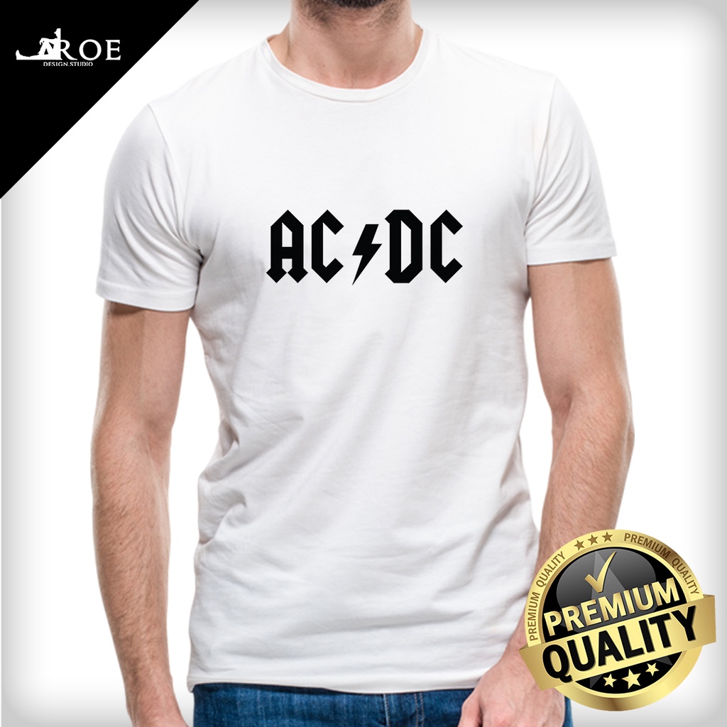 🔥 Baju Tshirt ACDC Unisex + Plus Size | Shopee Malaysia