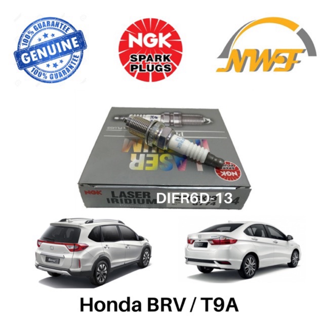 NGK IRIDIUM Spark Plug DIFR6D13 For Honda BRV / CRZ / TFO / T9A / T5A