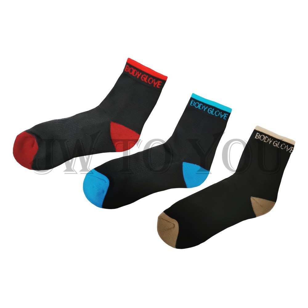 BODY GLOVE Socks BGS29 Assorted Color (3 Pairs) | Shopee Malaysia