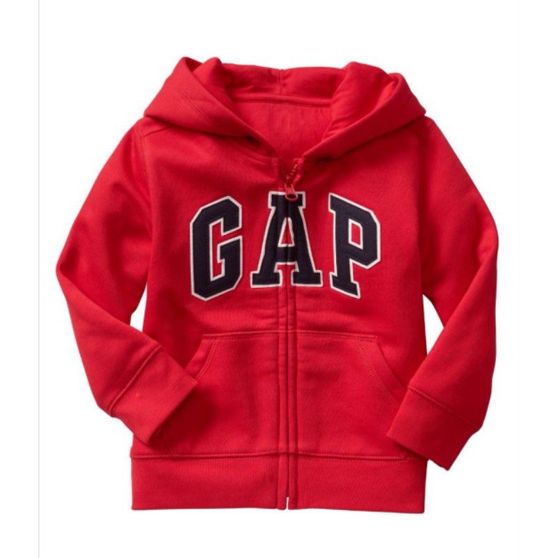 GAP ORIGINAL Arch Logo Zip Hoodie Shopee Malaysia