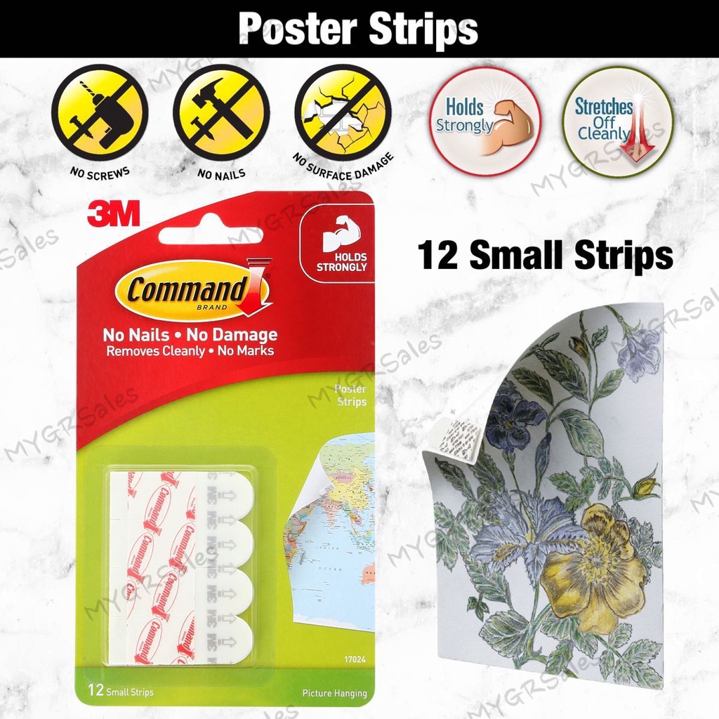 Command™ Poster Strips