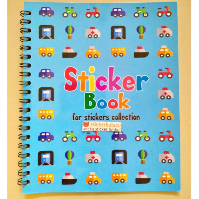 Sticker Book Sticker Album/ Vehicle Sticker Book | Shopee Malaysia