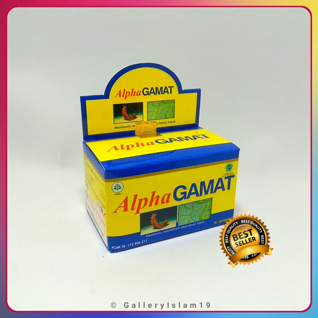 Alpha Gamat Gold + Spirulina Herbal Medicine Various Original Diseases