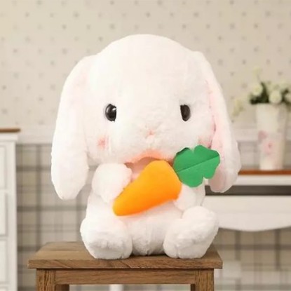 Kripyery Rabbit Plush Toys, Cute White Rabbit Bahrain