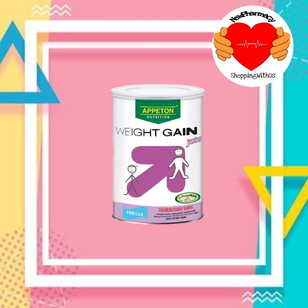 Appeton Weight Gain Junior Vanila 450g (Exp06/2025) Shopee Malaysia