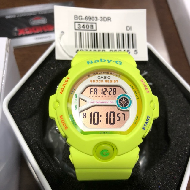 CASIO Baby G running Series Kermit Color BG 6903 3 Shopee Malaysia