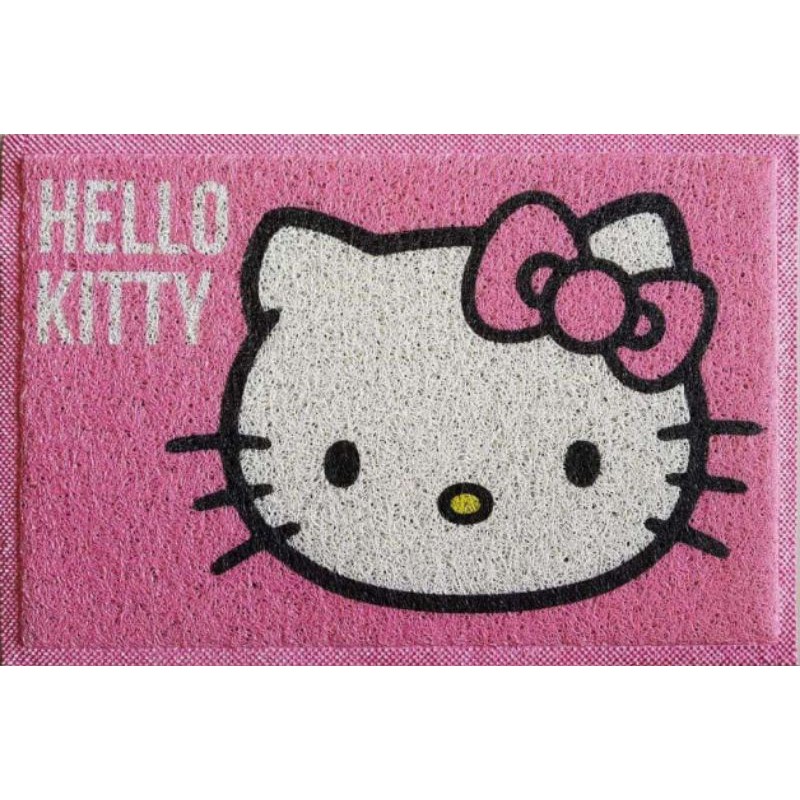 DOORMAT HELLO KITTY PRINTINGmie SIZE 38, 58CM Floor Mat Diatomite Mat ...