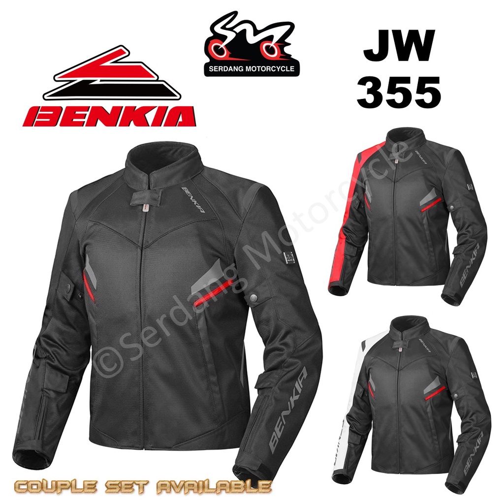 BENKIA JW355 Riding Jacket Motorcycle Jaket Rider Motosikal Motor Bike ...
