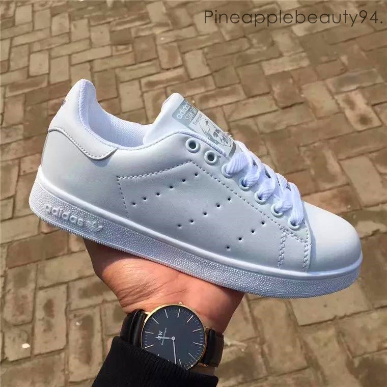 Adidas Stan Smith Shoes White Limited Edition Shopee Malaysia