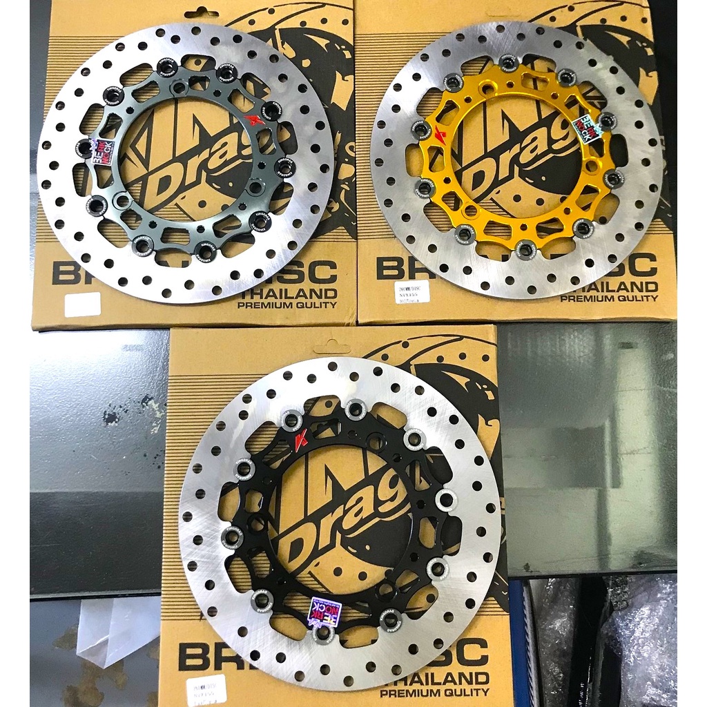 KING DRAG NVX155 260MM FLOATING BRAKE DISC PLATE NVX155 V1 / V2 NMAX155 ...