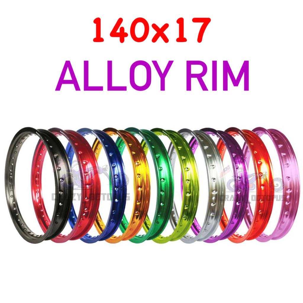[ 1 Pcs ] ALLOY RIM 140x17 ( ) // ALLOR RIM RODA WHEEL ALOI ALLOR RIM 1 ...