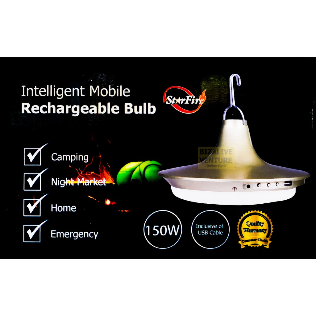 150W HIGH POWER LED Lithium battery USB Rechargeable Bulb | LED Bulb ...