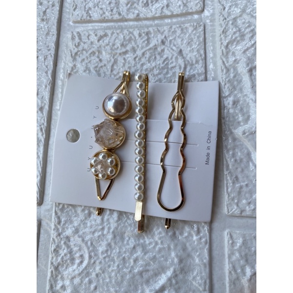 Sepit Rambut Hairclip Pearl Sepit Tudung Clip Tudung | Shopee Malaysia