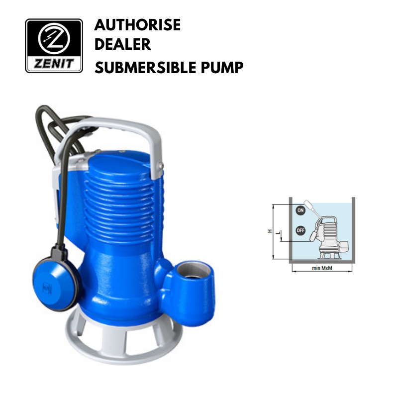 ZENIT【DG BLUE 40 SERIES】 Electric Submersible Pumps (With Float ...