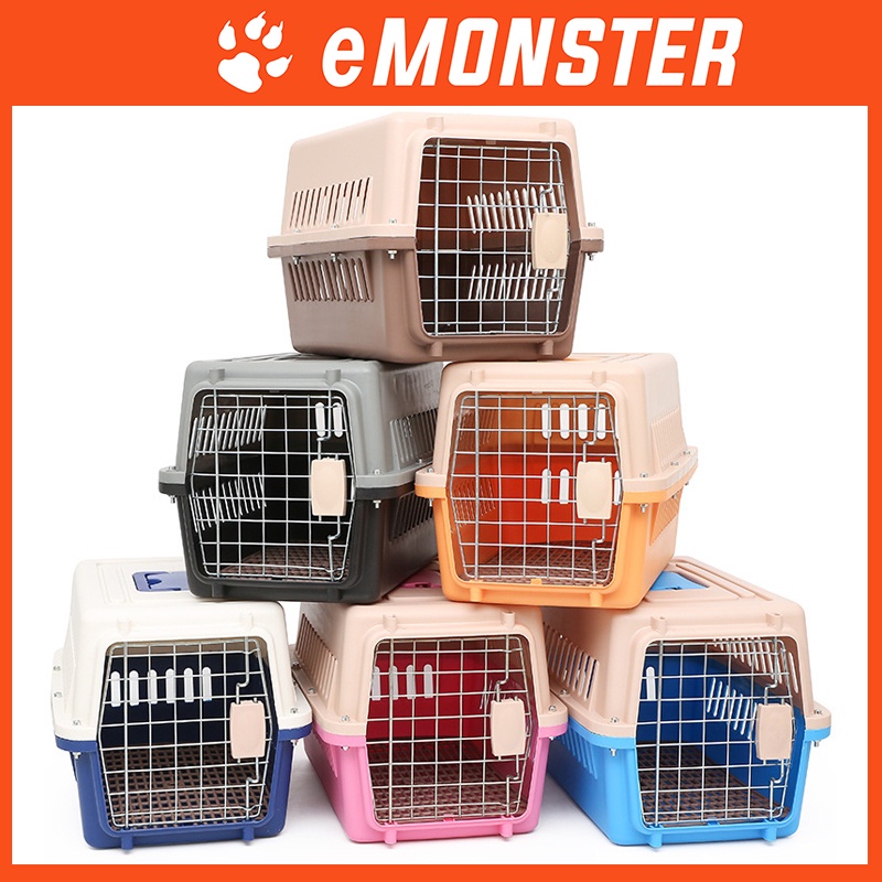 Pet Carrier Cat Carrier Pet Cage Cat Cage Dog Cage Travel Box Bag Sangkar Kucing Raga Kuching