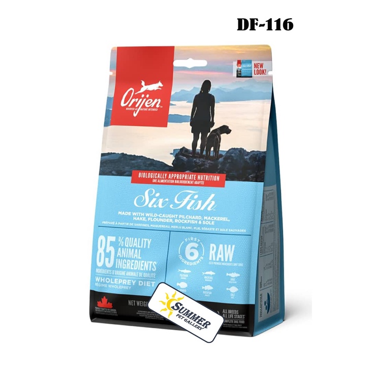 ORIJEN SIX FISH Dog Food 2KG Shopee Malaysia