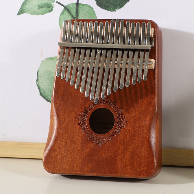 Kalimba Thumb Piano 17 Key Mahogany Musical Instruments | Shopee Malaysia