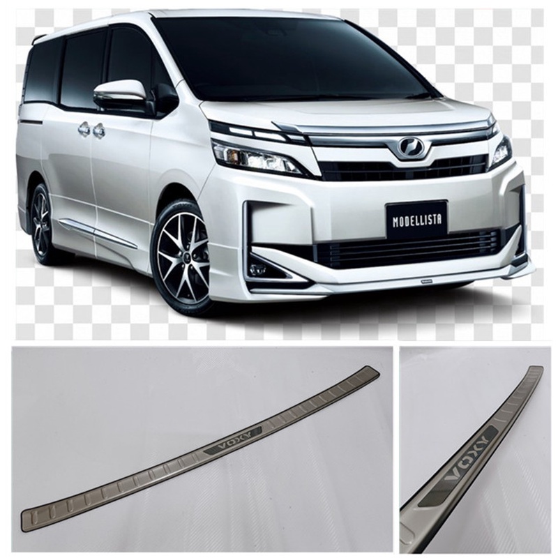 TOYOTA VOXY 80 Series '2015-'2021 Rear Bumper Guard Trunk Protector ...