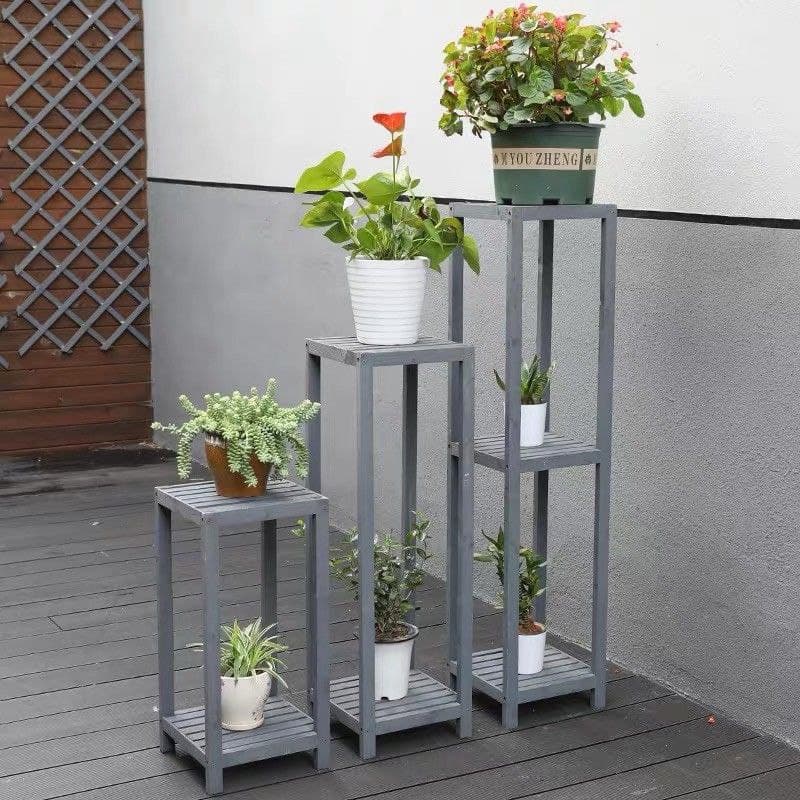 Balcony Dec Living Room Rak Bunga Rak Garden Rack Waterproof Weatherproof Outdoor Colour