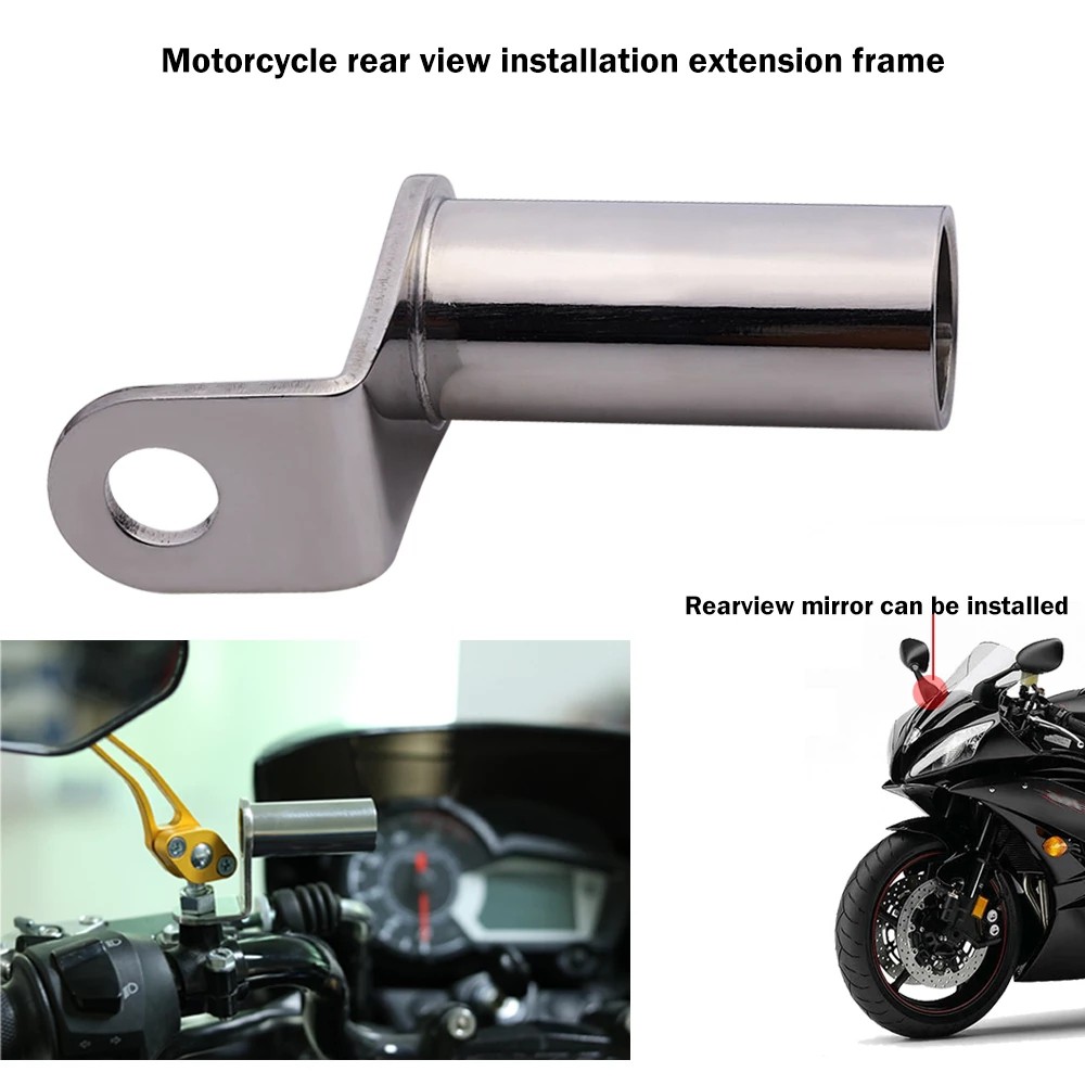 Motorcycle Extender Holder MultiFunctional Rear View Mirror Mount