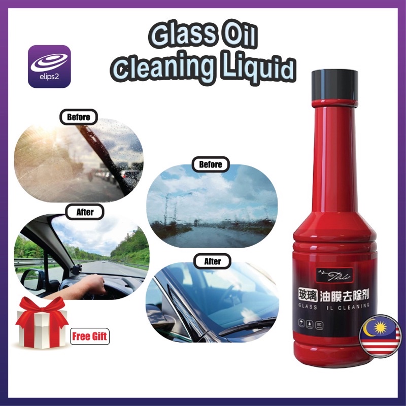 1 Botol Destroil Windscreen Cleaner Windshield Cleaner 30mL Front Wiper  Windscreen Washer Cecair Pembersih Cermin Hadapan