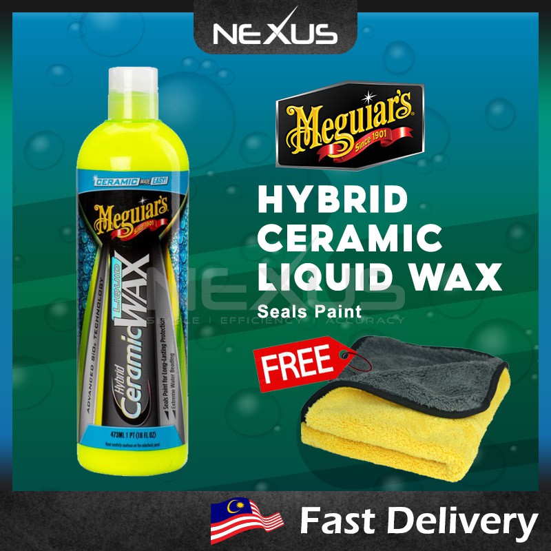 Meguiar's G200416 Hybrid Ceramic Liquid Wax l Shopee Malaysia