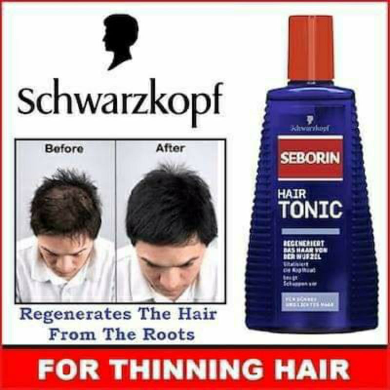 Schwarzkopf Seborin Aktiv Hair Tonic for Hair Loss 免洗 养发液 (300ml) Ready ...