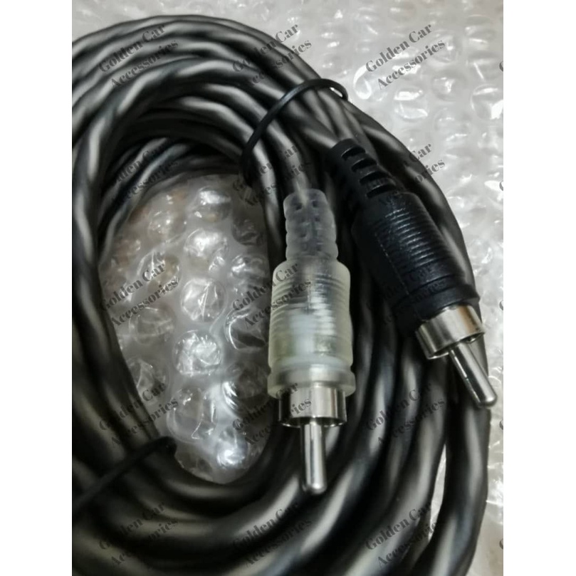 Car Audio Subwoofer Amplifier AMP RCA Installation Wires Car Cable