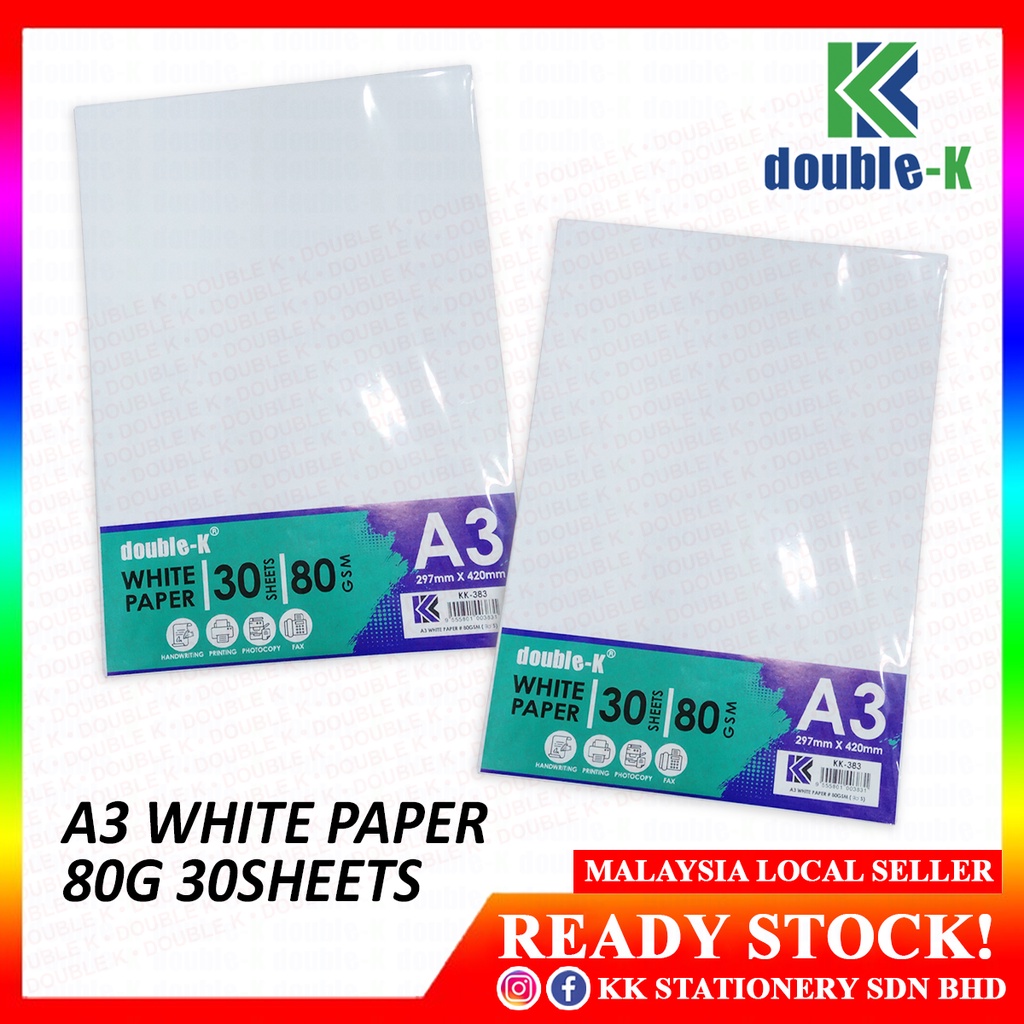 DOUBLE A 80G A3