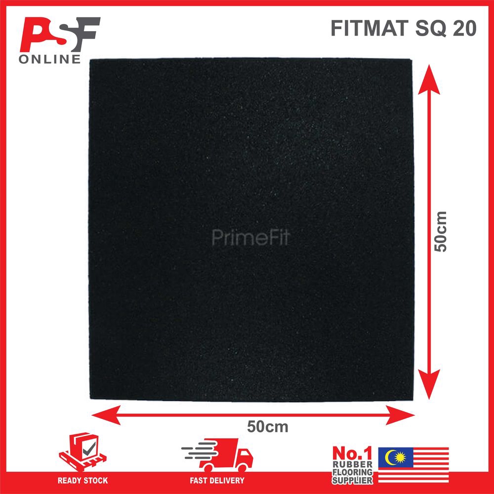 20MM GYM MATS ANTI SLIP SURFACE RUBBER MATS GYM FLOORING HEAVY