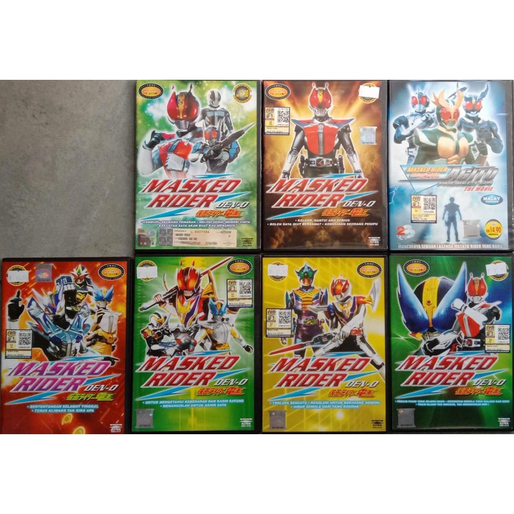 VCD ORIGINAL Masked Rider Den-O Collection | Shopee Malaysia