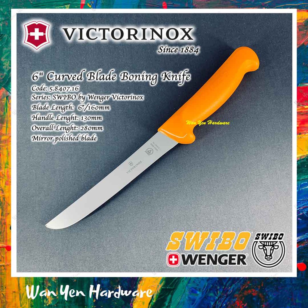 5.8407.16 - Premium Victorinox Swibo 6"/ 16cm Curved Blade Boning Knife ...