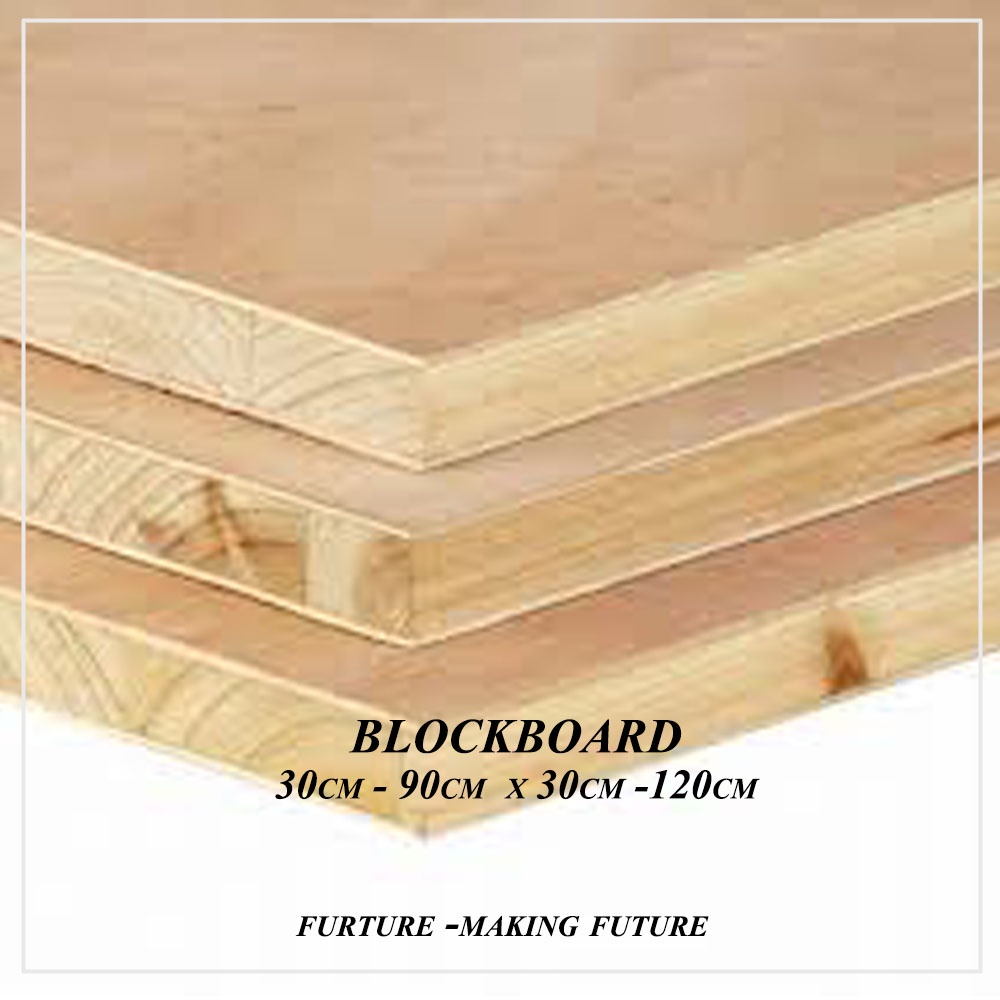 [ Block Board 18mm Original ] 🌲 Table Top Shelf Board Papan Kayu 🌲