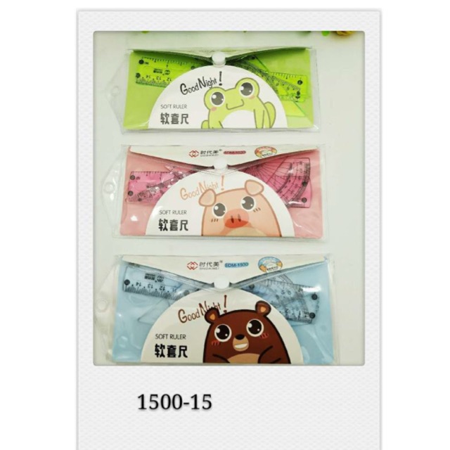 Eke Flexible Ruler Set 15cm | Shopee Malaysia